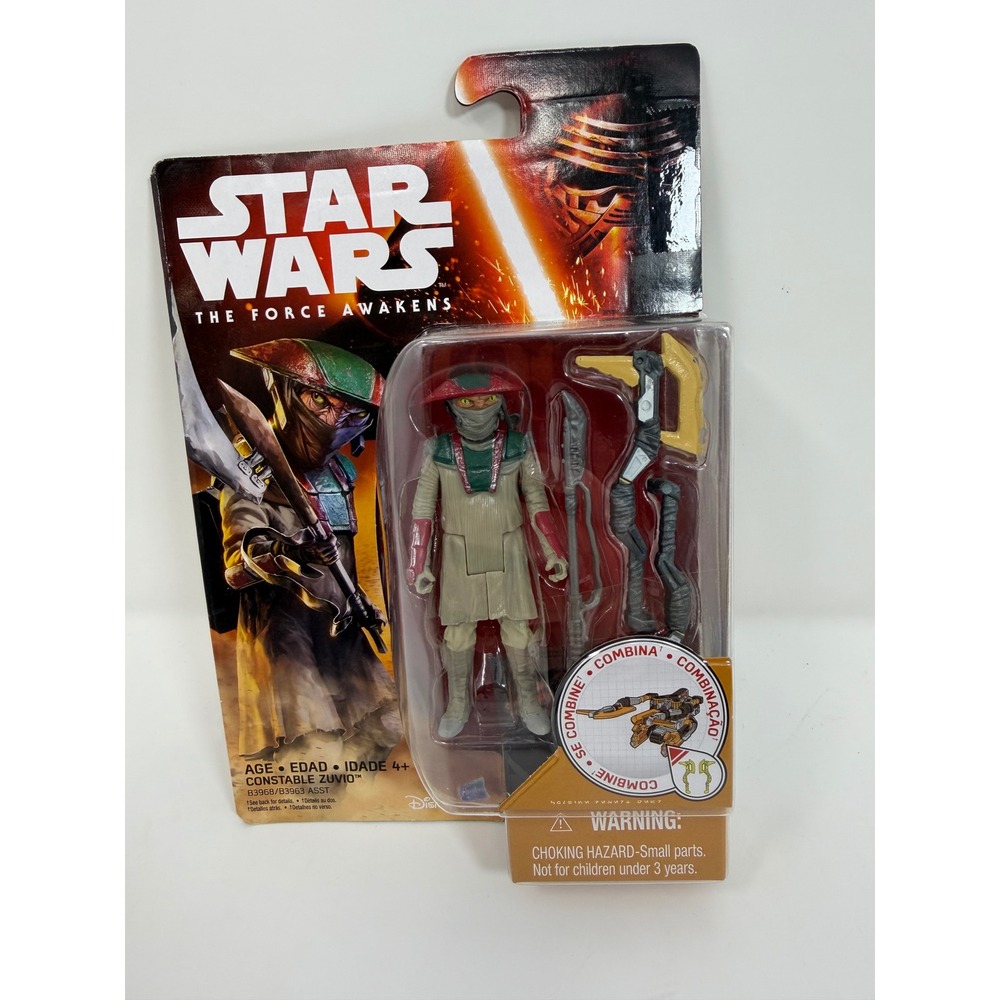 Star Wars The Force Awakens Constable Zuvio Action Figure with Accessories